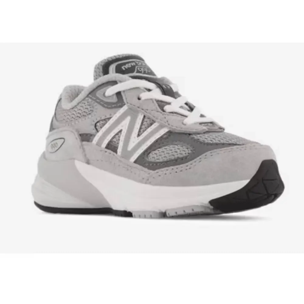 New Balance 990V6 Sz 4 infant grey IC990GL6